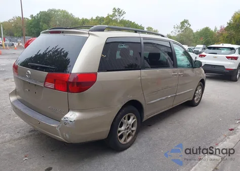 2004 Toyota Sienna Xle Limited из США, поврежденный, VIN 5TDBA22C64S015095